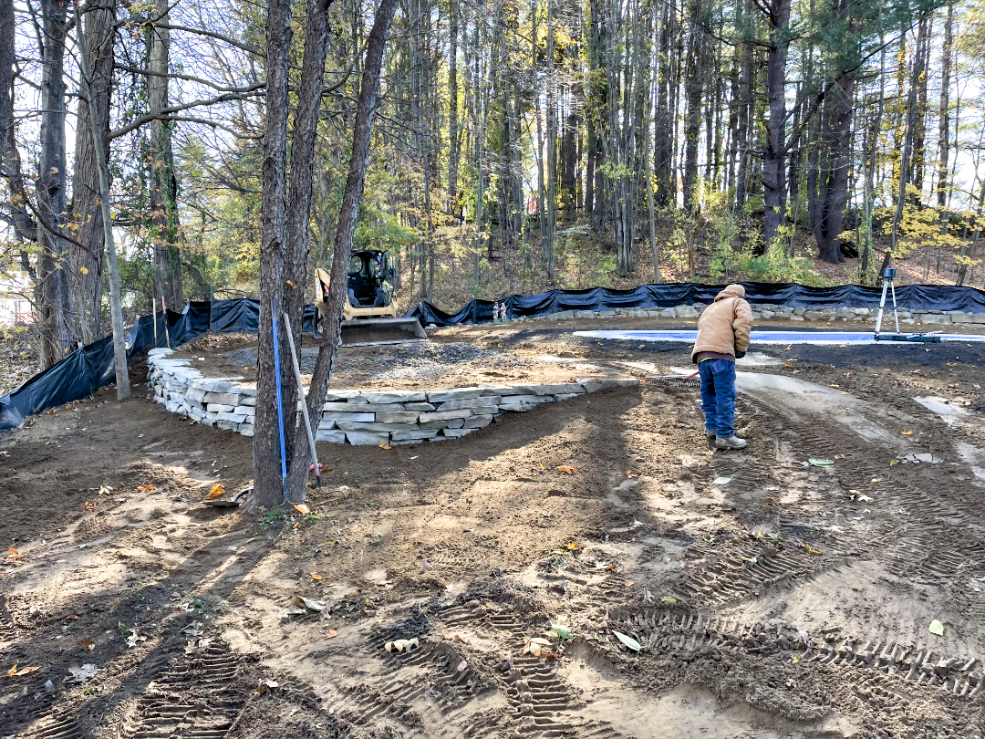 Site Prep For swimming Pool Installation