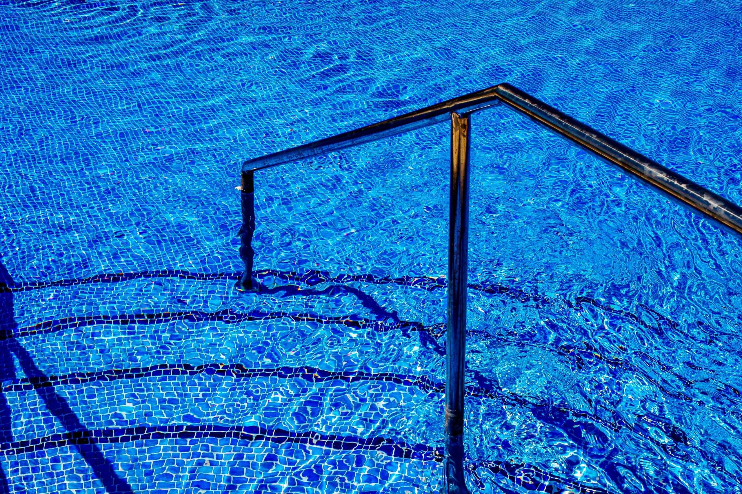 Crystal blue water
