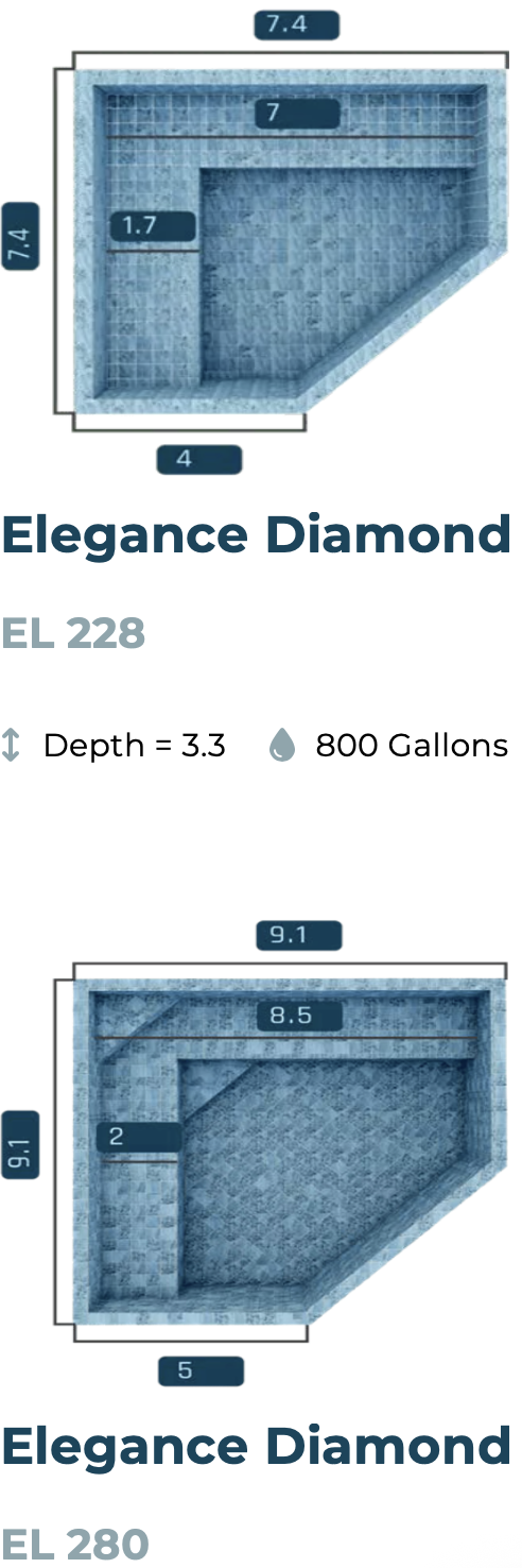 Elegance Diamond El 228 and EL280